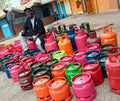 Used 6kg gas cylinders