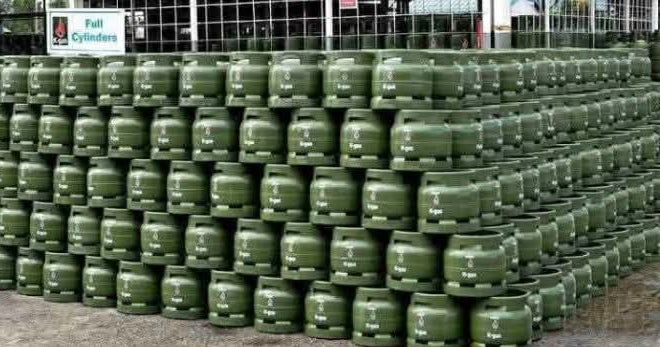 New 6kg k-gas cylinders