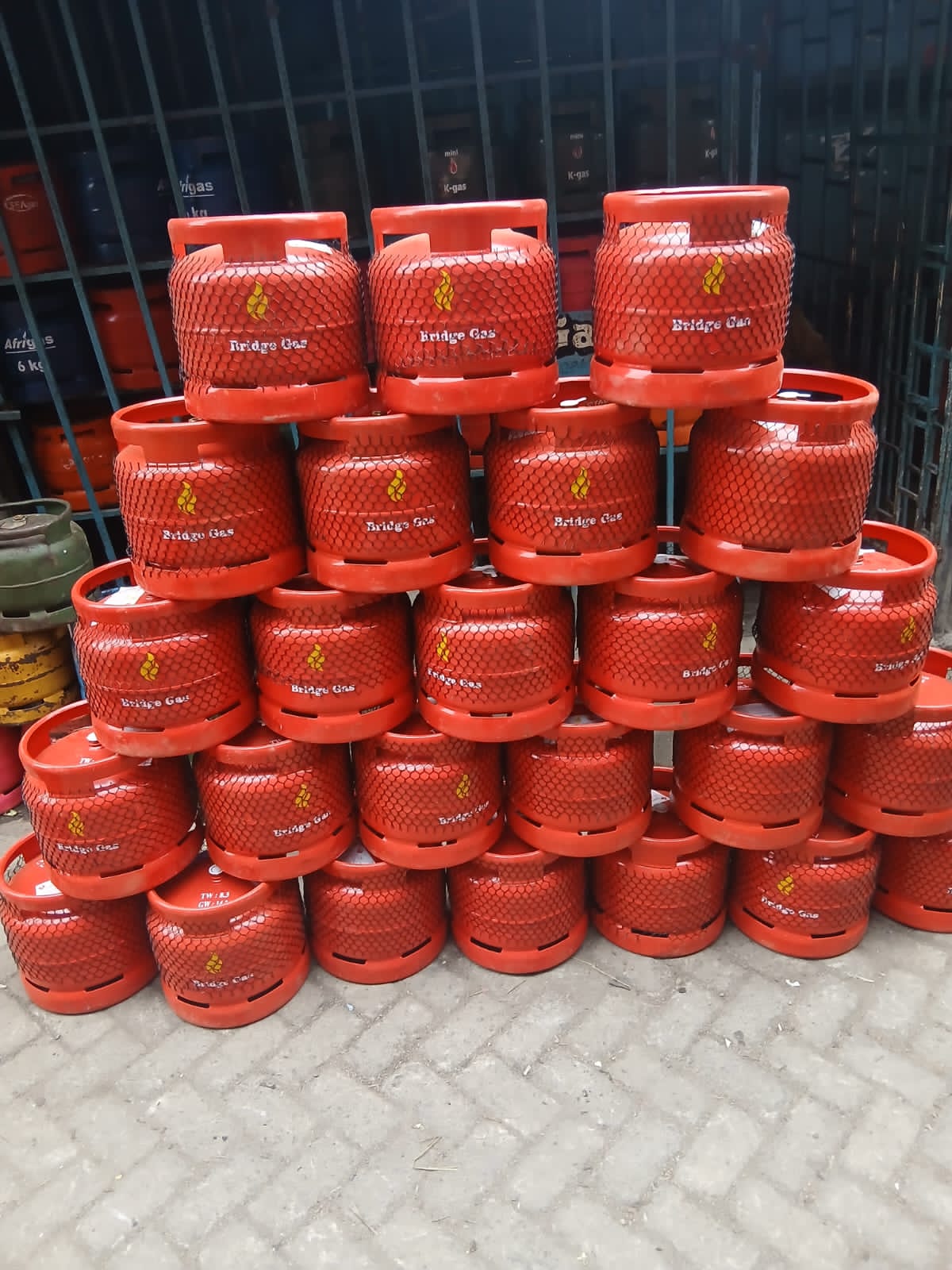 6Kg Bridge Gas Cylinder