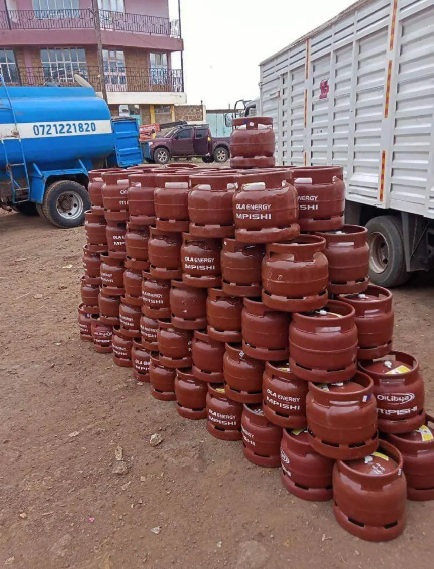 New 6kg olibya ( mpishi ) cylinders